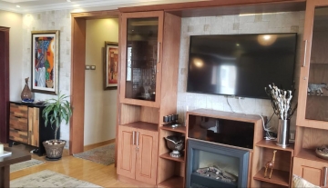 Luxury apartment in a gated secure community.